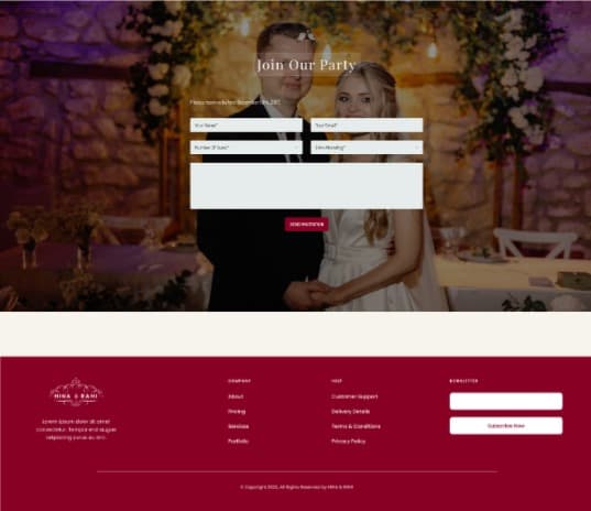 Wedding Photography Services